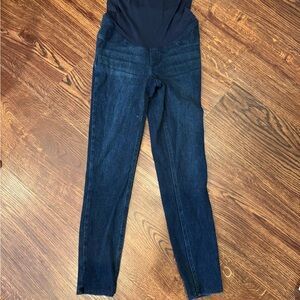 Dark Blue Women's maternity Jeans